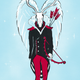 Illustration for article titled Christmas Couture: Santa's Reindeer, Reimagined as Runway Stars